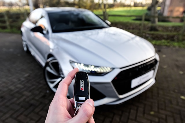 Car with key